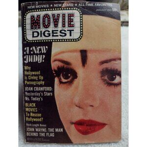 Movie Digest Magazine Liz Minnelli Vol 1 No 1 Jan 1972 Hollywood Actress Celeb